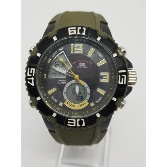 U.S Polo Assn. Men'sus9481 Green Watch